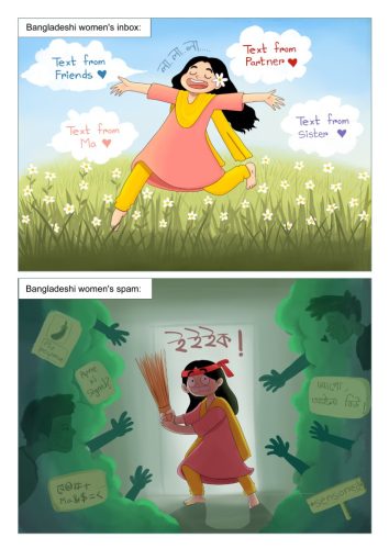 Debadrita Peu - Cartoon for equality