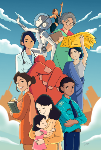 Somota Arifa Prova  - Cartoons for Equality  