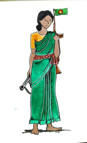 Debadrita Peu - DCDC #5 'মুক্তিযোদ্ধা' Challenge   