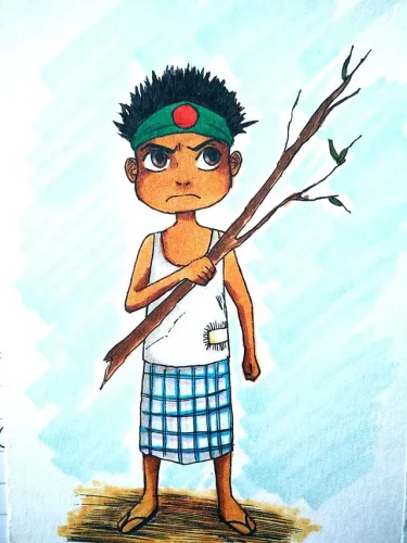 Shawana Adbiah - DCDC #5 'মুক্তিযোদ্ধা' Challenge   