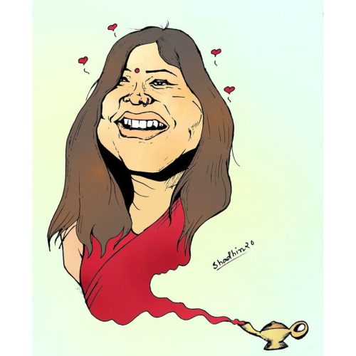 By Shadhin Khan - Caricature : Armeen