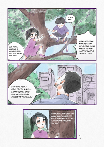 Falguni Shikder - Cartoons for Equality  