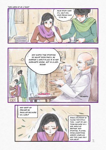 Falguni Shikder - Cartoons for Equality  