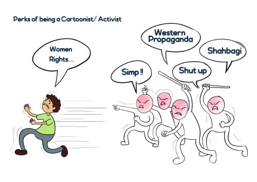 Hasan Mahmud Sunny - Cartoons for Equality