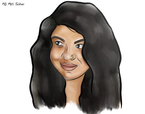 MD.-MHS-Tushar-1 - Caricature : Armeen