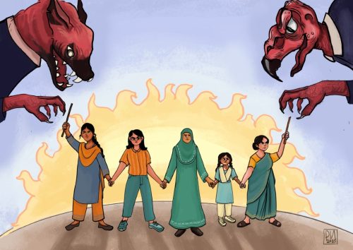 Nazmun Piya - Cartoons for Equality 