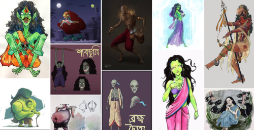 'বারো রকমের ভূত'Deshi Character Design Challenge